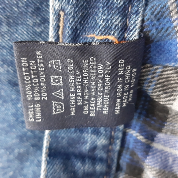 Smiths Workwear FLANNEL LINED Carpenter Jeans - Picture 7 of 8